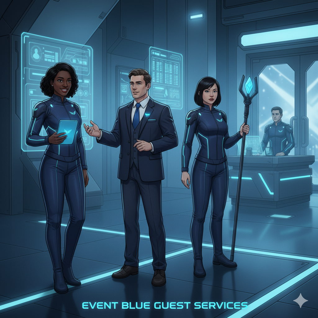 Ushers at a conference